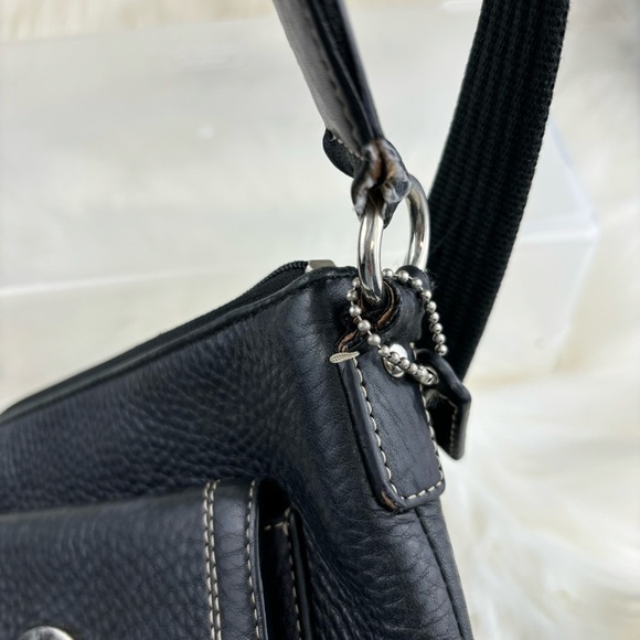 COPY - COACH PEBBLED LEATHER CROSSBODY BAG - Picture 5 of 10